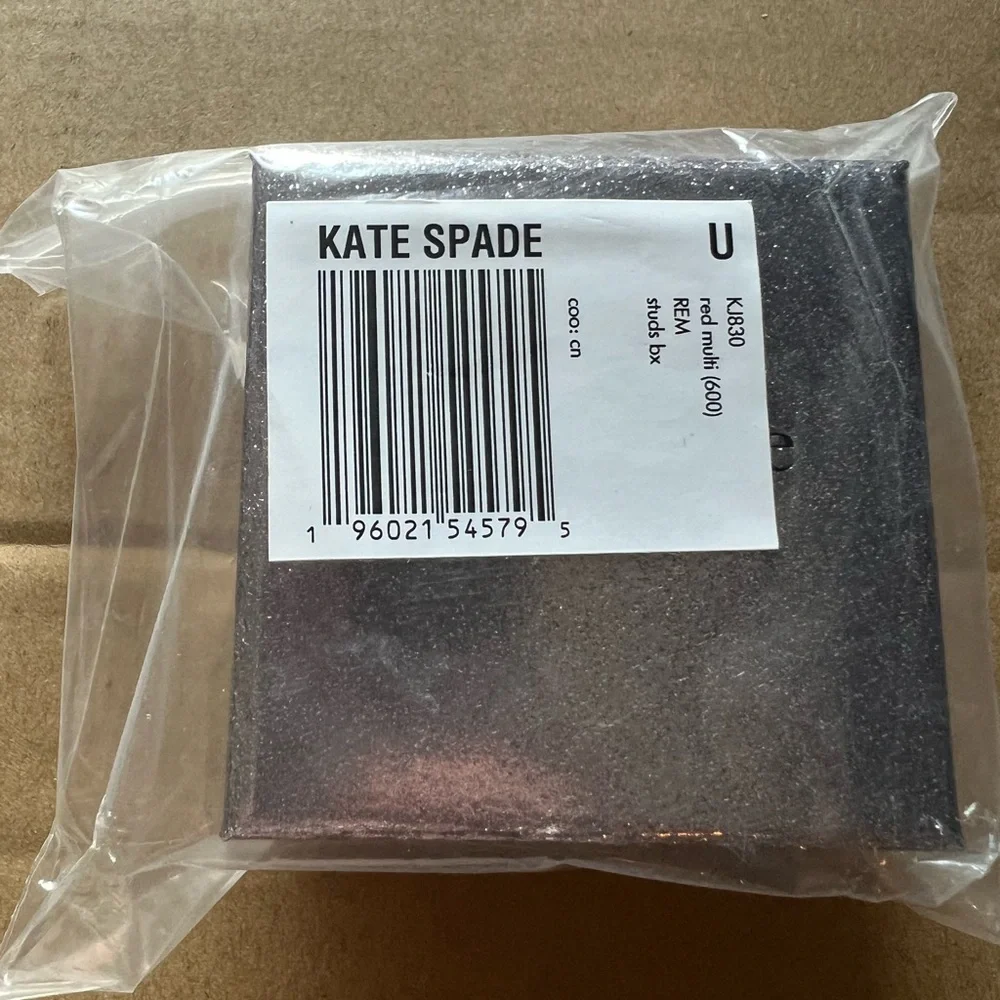 kate spade ♠️ - Shine Me Up Studs Boxed Set “Red Multi” - Picture 4 of 6